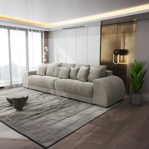 Canapea extensibilă dumonde cu 2 lăzi de depozitare si sezut confortabil din spuma high-density, Verona Vibe Bej 06 310x120 cm