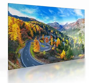 Tablou pe sticlă - Trecătoarea Malay Pass (70x50 cm)