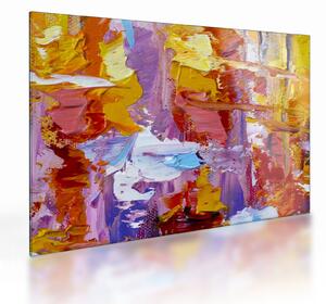 Tablou pe sticlă - Pictură în ulei (70x50 cm)