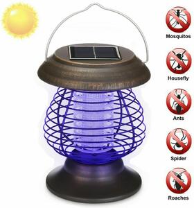 Felinar solar antiinsecte zburatoare, lumina UV