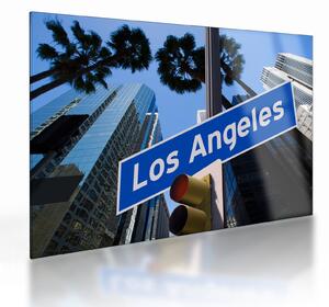 Tablou pe sticlă - Los Angeles (70x50 cm)