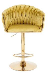 Scaun Bar KJC362 Galben