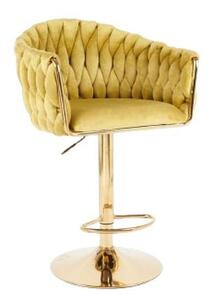 Scaun Bar KJC362 Galben