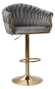 Scaun Bar KJC362 Gri