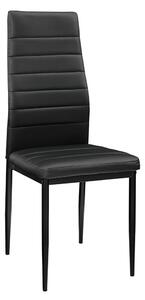 Coleta Nova II NOU scaun de sufragerie Negru 4 buc