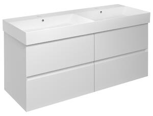 Sapho Sapho, Dulap lavoar FILENA 118x51.5x43cm, alb mat, FID1212W