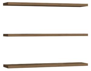 Set 3 rafturi de perete Edna, Melamina, 60x14 cm