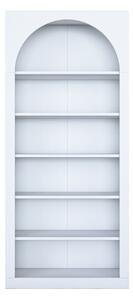 Biblioteca HC116 3142, alb, PAL melaminat, 80x32x180 cm