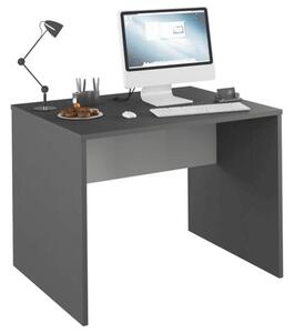 Masa birou RIOMA NEW TYP 12, gri grafit, DTD laminat, 100x80x76 cm