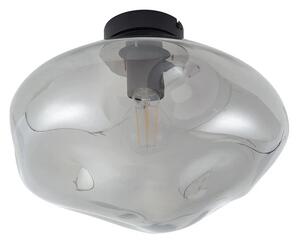 Lelia plafonieră Ø 35 cm sticlă fumurie - Lindby