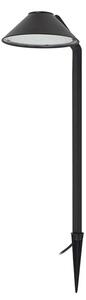 Capelo LED-Erdspießleuchte Înălțime 77 cm negru metal - Lindby