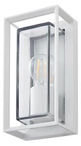 Ismera Aplică de exterior IP65 alb sticlă E27 - Arcchio