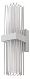 Chandan Aplică pentru exterior Înălțime 42 cm alb IP54 Metal - Lucande
