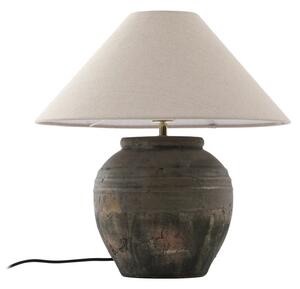Thalorin Lampă de masă Înălțime 46 cm Ceramică gri - Lucande