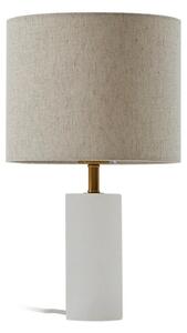 Lampa de masă Alabaster Ø 25 cm marmură E27 - Lindby