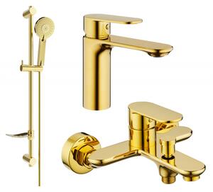 Mexen Milo Set de cadă DF40, auriu - 71303DF40-50