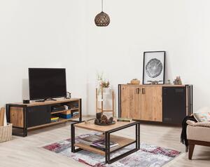 COSMO-TKM.14 Set de mobilier pentru sufragerie, Atlantic Pine negru