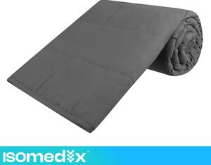 Pătură ponderată și pătură senzorială antistres - pătură gravitațională pentru somn Isomedix 200x150 cm 7 kg