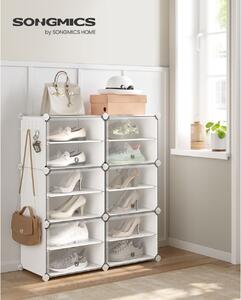 Raft pentru pantofi Songmics Alb 82x32x92 cm