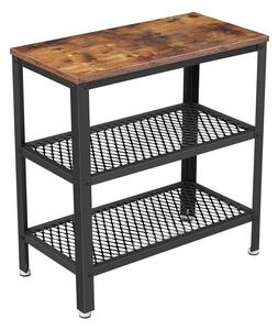 Masuta de Cafea Model Kehlani, 60x30x60 cm, Maro Rustic