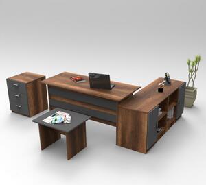 VOGEL13-BA Set mobilier de birou Nuc antracit