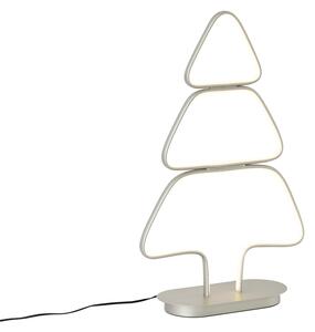 Lampă de masă de Crăciun din oțel, brad de Crăciun, inclusiv LED - Arbre