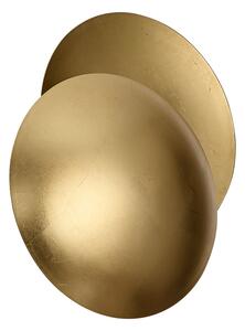 Lampă de perete modernă aurie 34,5 cm cu 2 lumini - Sunrise