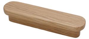 Maner din lemn pentru mobilier, model Nemora, distanta dintre gauri = 96 | 160 | 2x224 | 3x320 mm, finisaj stejar natur