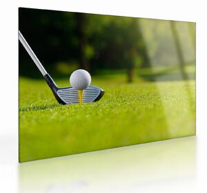 Tablou pe sticlă - Golf (70x50 cm)