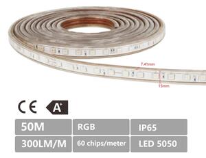 Bandă LED de exterior Aigostar 50m LED/350W/230V 3000K IP65