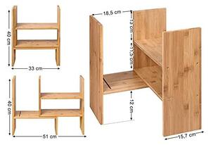 Organizator de birou, Songmics, OFS45NL, 64.7 x 15 x 40 cm
