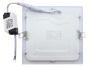 Lampă încastrată LED SQUARE LED/12W/230V 2700K