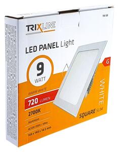 Lampă încastrată LED SQUARE LED/9W/230V 2700K