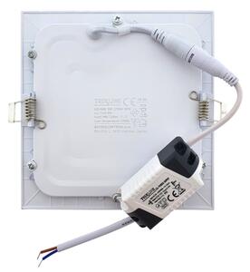 Lampă încastrată LED SQUARE LED/9W/230V 2700K