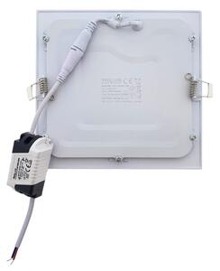 Lampă încastrată LED SQUARE LED/12W/230V 6500K