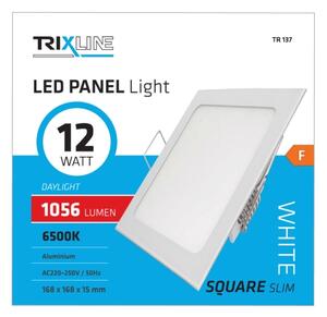 Lampă încastrată LED SQUARE LED/12W/230V 6500K