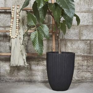 Capi Vas de plante Urban Tube elegant, negru, 46x58 cm, mic, KBLT783 KBLT783