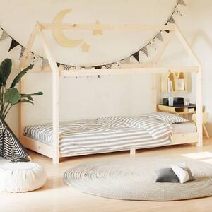 Cadru de pat de copii, 80 x 160 cm, lemn masiv de pin