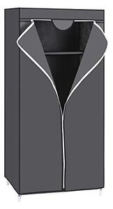 Dulap pentru haine, Songmics, Gri, 75x45x160 cm