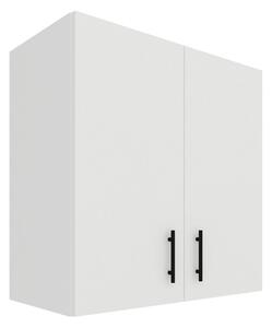 Dulap de bucătărie superioară Benita 2 uși alb 60x30x60 cm