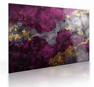 Tablou pe sticlă - Texturizarea abstracției (70x50 cm)
