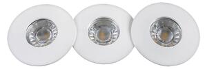 Rabalux RANDY 1078 - set 3xLED, corp de iluminat încastrat pentru baie, 3xLED/4W/230V, rotund