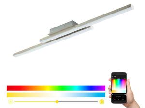 Eglo 55971 - Plafonieră LED RGBW dimabilă FRAIOLI-C LED/34W/230V, cromat + telecomandă