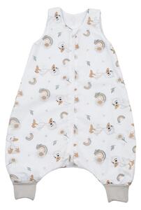 Sac de dormit de vara cu picioare 6-18 luni Kidizi Ducky 0.5 tog, mansete transformabile in soseta