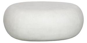 Măsuță de cafea albă 49x65 cm Pebble – vtwonen