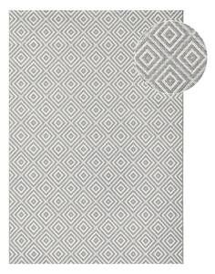 Covor de exterior NORTHRUGS Karo, 80 x 150 cm, gri