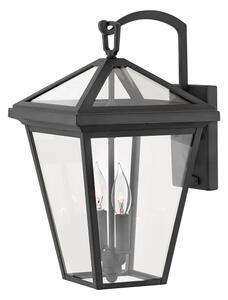 Quintiesse QN-ALFORD-PLACE2-M-MB - Aplică de exterior ALFORD M 2xE14/40W/230V IP44