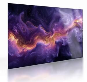 Tablou pe sticlă - Nebuloasa purpurie (70x50 cm)