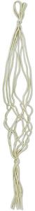 Plasă macrame Lafiora H 100 cm alb