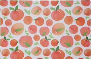 Suport farfurie fructe Piersici, 28 x 43 cm, set 4 buc